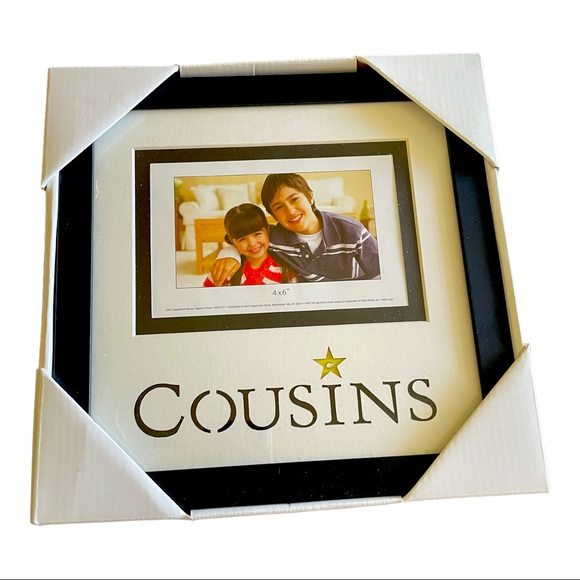 Kohl's Accents Cousins 4x6 Black White Picture Frame Poshmark